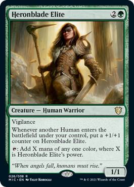 Heronblade Elite [Commander: Innistrad: Midnight Hunt] 26