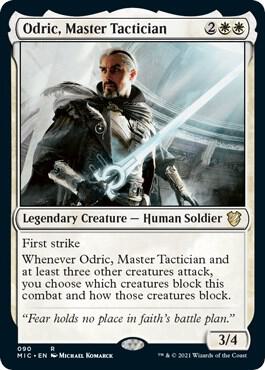 Odric, Master Tactician [Commander: Innistrad: Midnight Hunt] 90