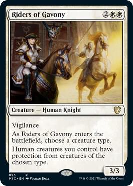 Riders of Gavony [Commander: Innistrad: Midnight Hunt] 93