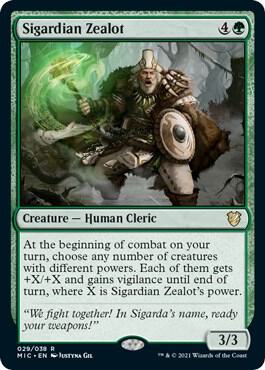 Sigardian Zealot [Commander: Innistrad: Midnight Hunt] 29