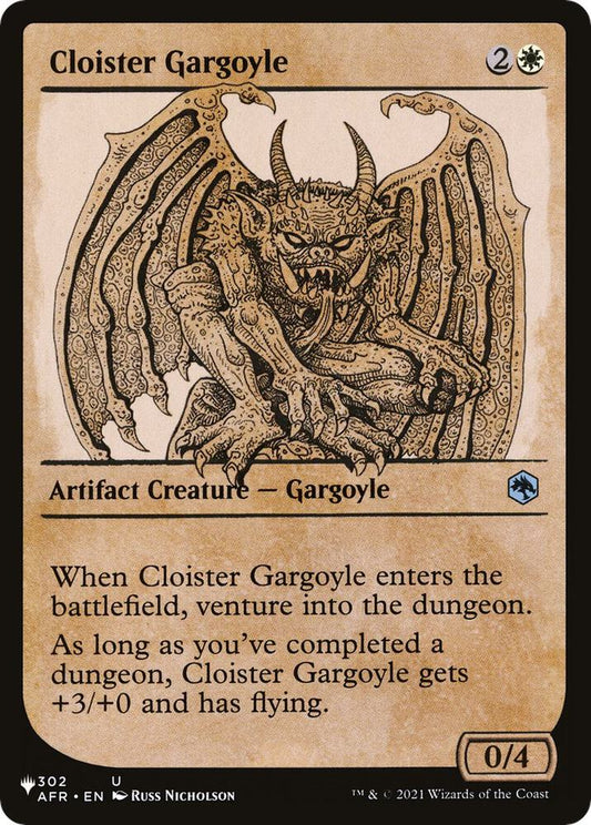 Cloister Gargoyle (Showcase) [The List Reprints] 302/281