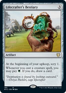 Lifecrafter's Bestiary [Commander: Innistrad: Midnight Hunt] 160