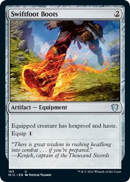 Swiftfoot Boots [Commander: Innistrad: Midnight Hunt] 163