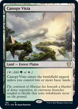 Canopy Vista [Commander: Innistrad: Midnight Hunt] 168