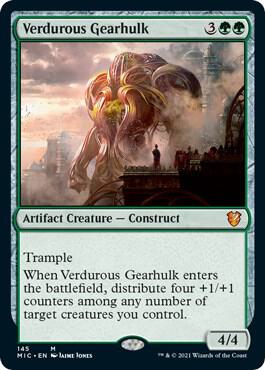 Verdurous Gearhulk [Commander: Innistrad: Midnight Hunt] 145