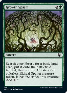 Growth Spasm [Commander: Innistrad: Midnight Hunt] 139