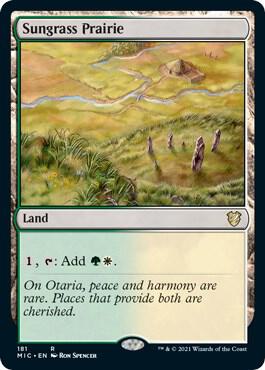 Sungrass Prairie [Commander: Innistrad: Midnight Hunt] 181