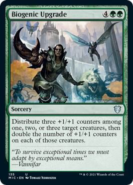 Biogenic Upgrade [Commander: Innistrad: Midnight Hunt] 135