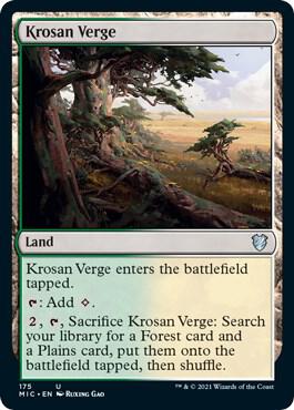 Krosan Verge [Commander: Innistrad: Midnight Hunt] 175