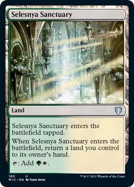 Selesnya Sanctuary [Commander: Innistrad: Midnight Hunt] 180