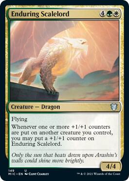 Enduring Scalelord [Commander: Innistrad: Midnight Hunt] 149