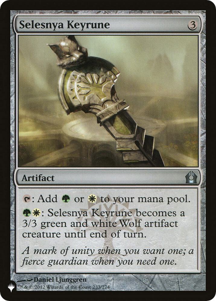 Selesnya Keyrune [The List Reprints] 233/274