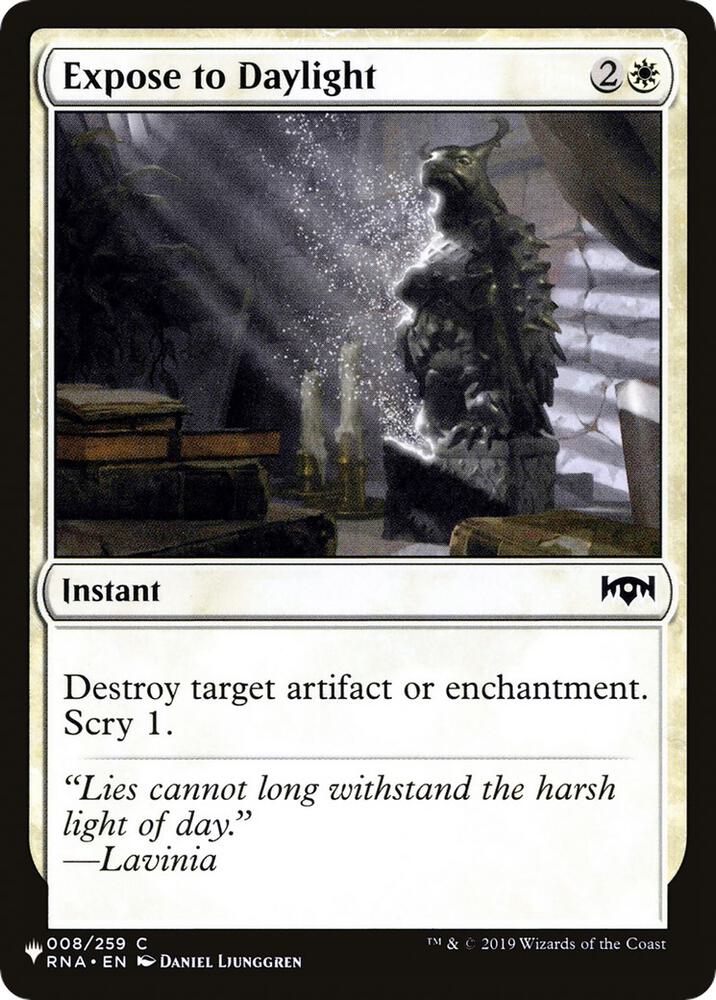 Expose to Daylight [The List Reprints] 008/259