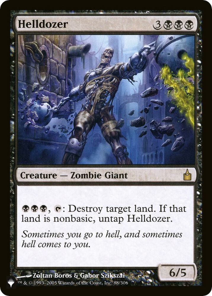 Helldozer [The List Reprints] 88/306