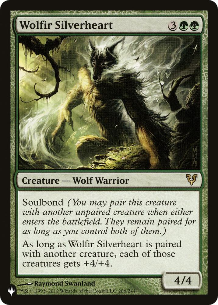 Wolfir Silverheart [The List Reprints] 206/244