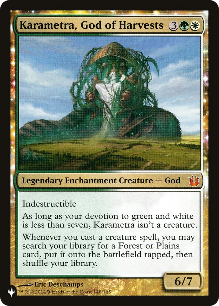 Karametra, God of Harvests [The List Reprints] 148/165