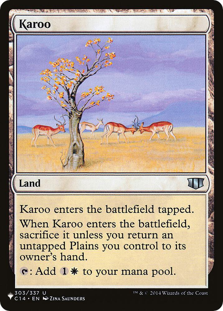 Karoo (C14) [The List Reprints] 303/337