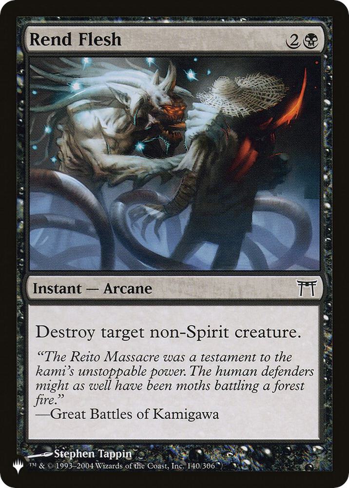 Rend Flesh [The List Reprints] 140/306