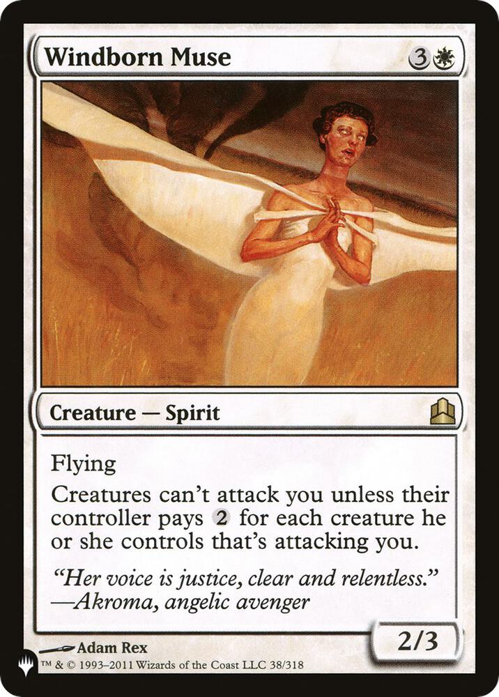 Windborn Muse [The List Reprints] 38/318