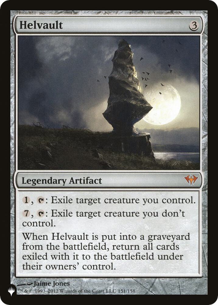 Helvault [The List Reprints] 151/158