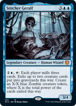 Stitcher Geralf [Commander: Innistrad: Midnight Hunt] 104