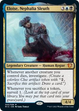 Eloise, Nephalia Sleuth [Commander: Innistrad: Midnight Hunt] 3