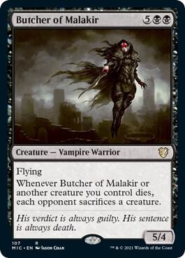 Butcher of Malakir [Commander: Innistrad: Midnight Hunt] 107