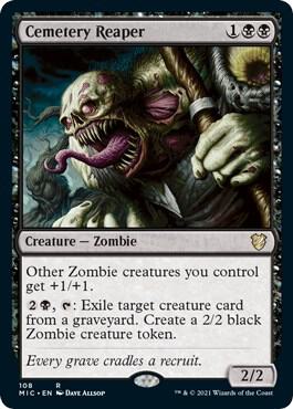 Cemetery Reaper [Commander: Innistrad: Midnight Hunt] 108