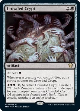 Crowded Crypt [Commander: Innistrad: Midnight Hunt] 17
