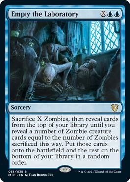 Empty the Laboratory [Commander: Innistrad: Midnight Hunt] 14