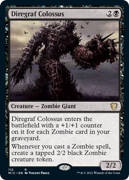 Diregraf Colossus [Commander: Innistrad: Midnight Hunt] 112