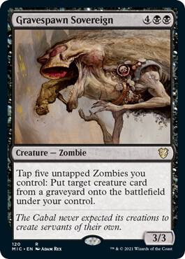 Gravespawn Sovereign [Commander: Innistrad: Midnight Hunt] 120