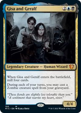 Gisa and Geralf [Commander: Innistrad: Midnight Hunt] 150
