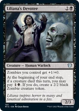 Liliana's Devotee [Commander: Innistrad: Midnight Hunt] 122