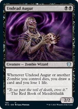 Undead Augur [Commander: Innistrad: Midnight Hunt] 130