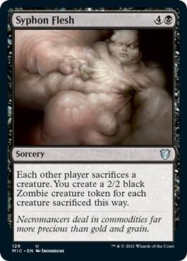 Syphon Flesh [Commander: Innistrad: Midnight Hunt] 129