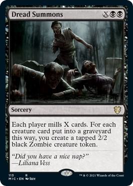 Dread Summons [Commander: Innistrad: Midnight Hunt] 113
