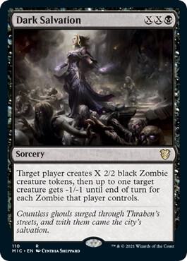 Dark Salvation [Commander: Innistrad: Midnight Hunt] 110