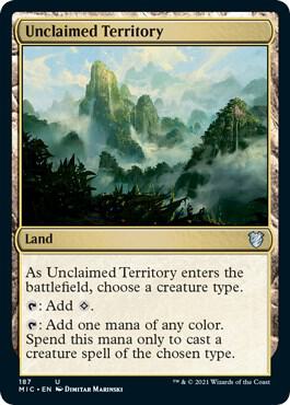 Unclaimed Territory [Commander: Innistrad: Midnight Hunt] 187