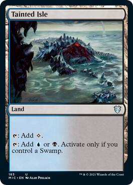 Tainted Isle [Commander: Innistrad: Midnight Hunt] 183