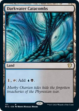 Darkwater Catacombs [Commander: Innistrad: Midnight Hunt] 171