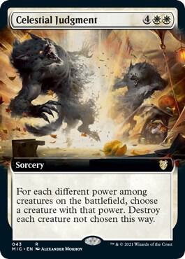 Celestial Judgment (Extended Art) [Commander: Innistrad: Midnight Hunt] 43
