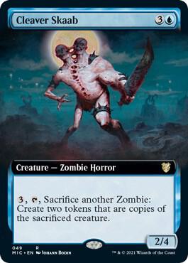 Cleaver Skaab (Extended Art) [Commander: Innistrad: Midnight Hunt] 49