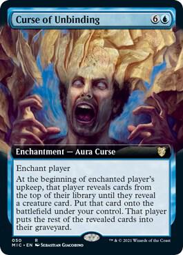 Curse of Unbinding (Extended Art) [Commander: Innistrad: Midnight Hunt] 50