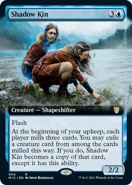 Shadow Kin (Extended Art) [Commander: Innistrad: Midnight Hunt] 54