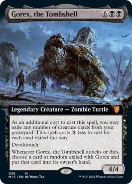 Gorex, the Tombshell (Extended Art) [Commander: Innistrad: Midnight Hunt] 58