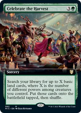 Celebrate the Harvest (Extended Art) [Commander: Innistrad: Midnight Hunt] 62