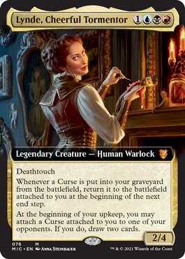 Lynde, Cheerful Tormentor (Extended Art) [Commander: Innistrad: Midnight Hunt] 76