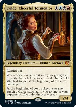 Lynde, Cheerful Tormentor [Commander: Innistrad: Midnight Hunt] 38