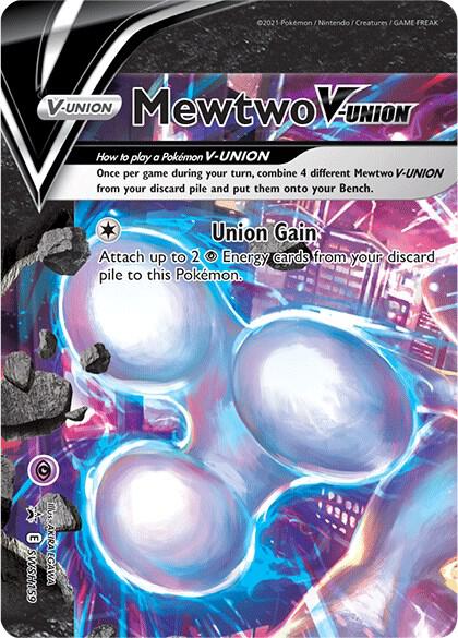Mewtwo V-UNION - SWSH159 [SWSH: Sword & Shield Promo Cards] SWSH159